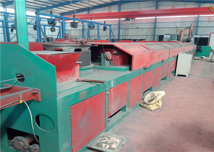 15kw Straight Line Wire Rod Drawing Machine , Steel Wire Drawing Machine