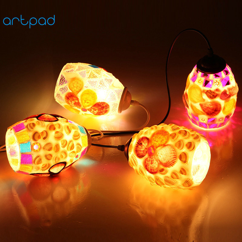Turkish Style Retro Vintage Pendant Light island lamp single glass pendant lighting(WH-DC-36)
