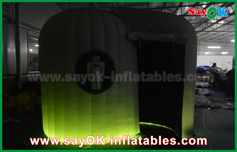 Photo Booth Tent Inflatable Paint Mobile Photo Booth Dome Tent With Logo Printed Water - Roof