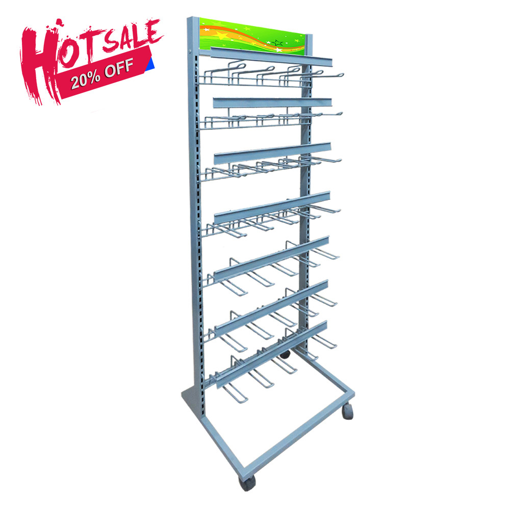 Multi-Function Display Metal Shelf Small Battery Rack