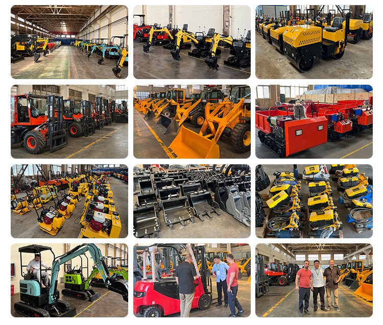 Construction 300kg 500kg 700kg Small Skid Loader With Bucket