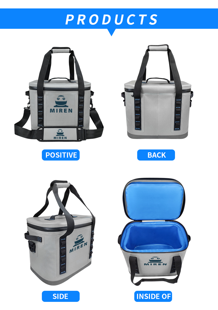 TPU Leakproof 30 Can Soft Cooler Bag With Thermal Insulation