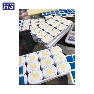  LM301B LED PCB with 1-3oz Copper Thickness 0.8-1.6mm Board Thickness and 0.2mm Min. Hole Size for Plant Grow Lighting Manufactures