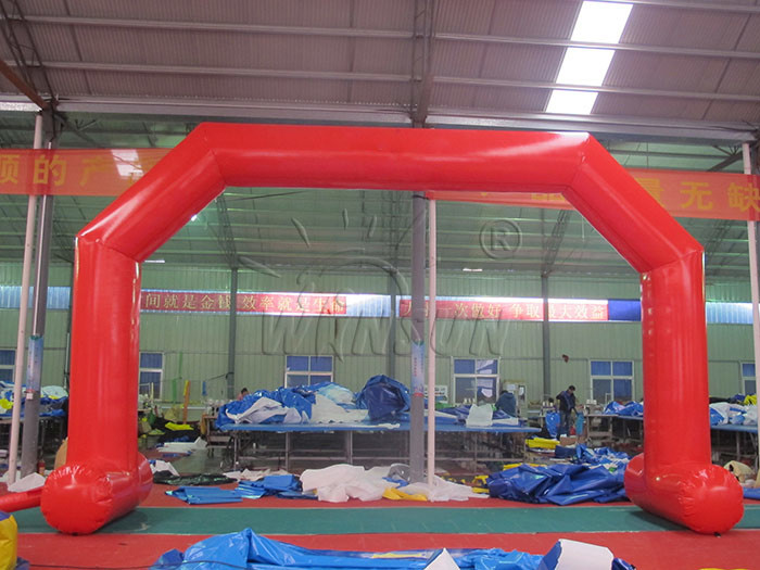 Fire Retardant Inflatable Gantry 3 Layers PVC Made For Advertising