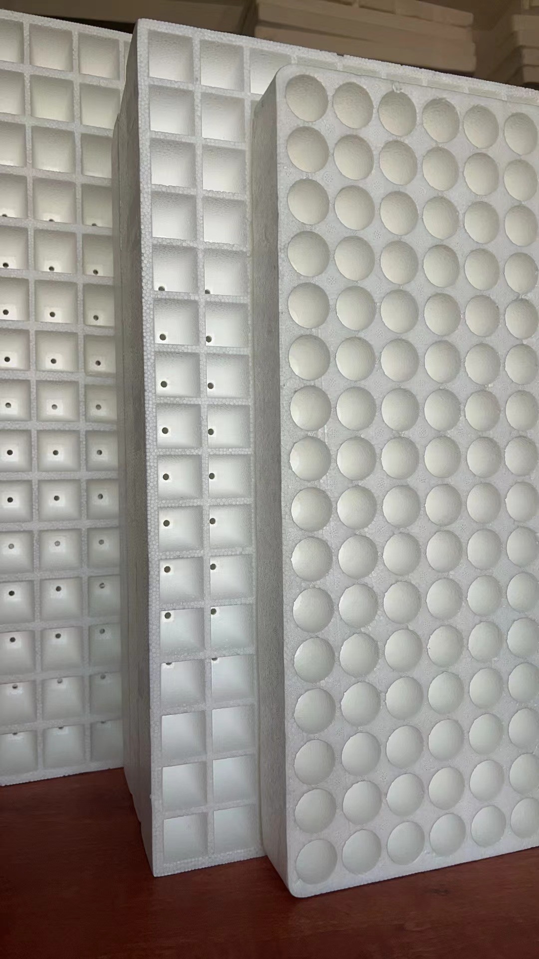 Foam seedling tray tray Vegetable seedling tray hydroponic tray tray White foam traypepper seedling tray wholesale floating foam board water planting