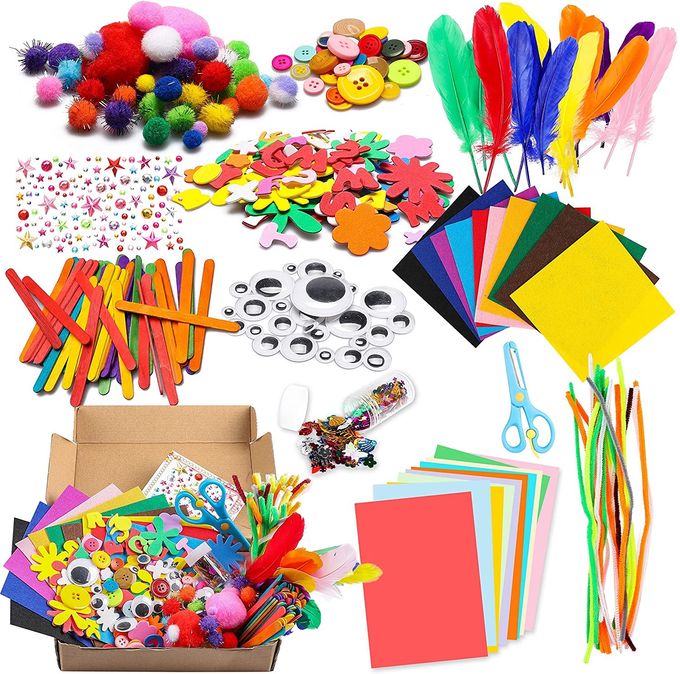 Peacock feathers, goose feathers, turkey chicken feathers for hobbies and children kids STEM hand-crafted DIY material