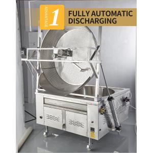  Safe Deep Automatic Frying Machine 200L Outer Square Inner Circle Manufactures