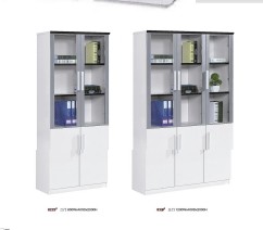 New Design Wholesale Factory Book Shelf Door Bookshelf Display Cabinet Office Cabinet Storage
