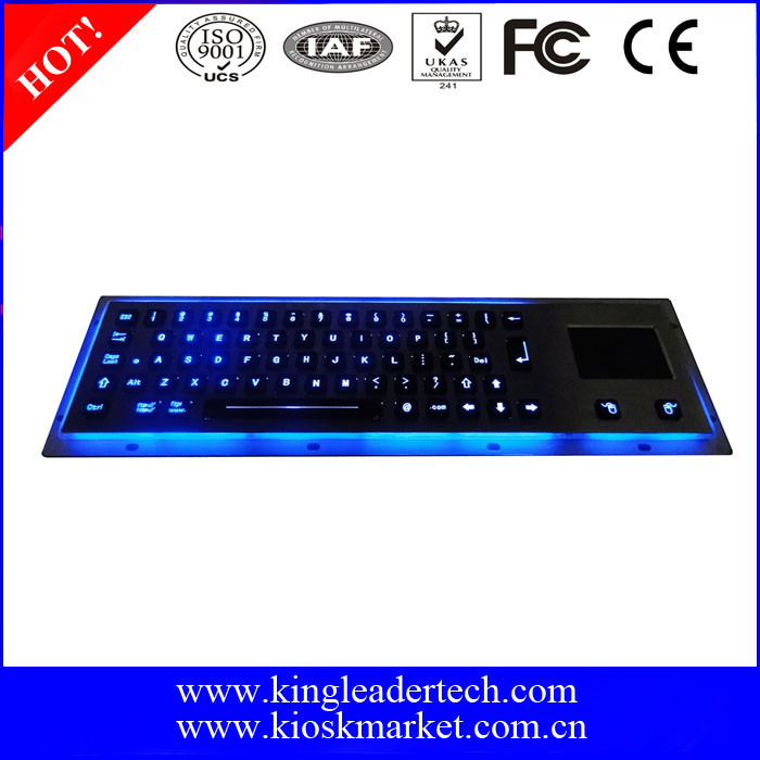Anti Water Rugged Dust Proof Keyboard , Blue Red Or White Backlight