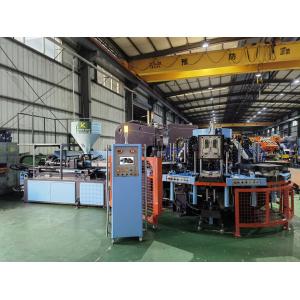 Full Automatic Shoe Sole Making Machine 8 Station Rotary Sole Injection Molding