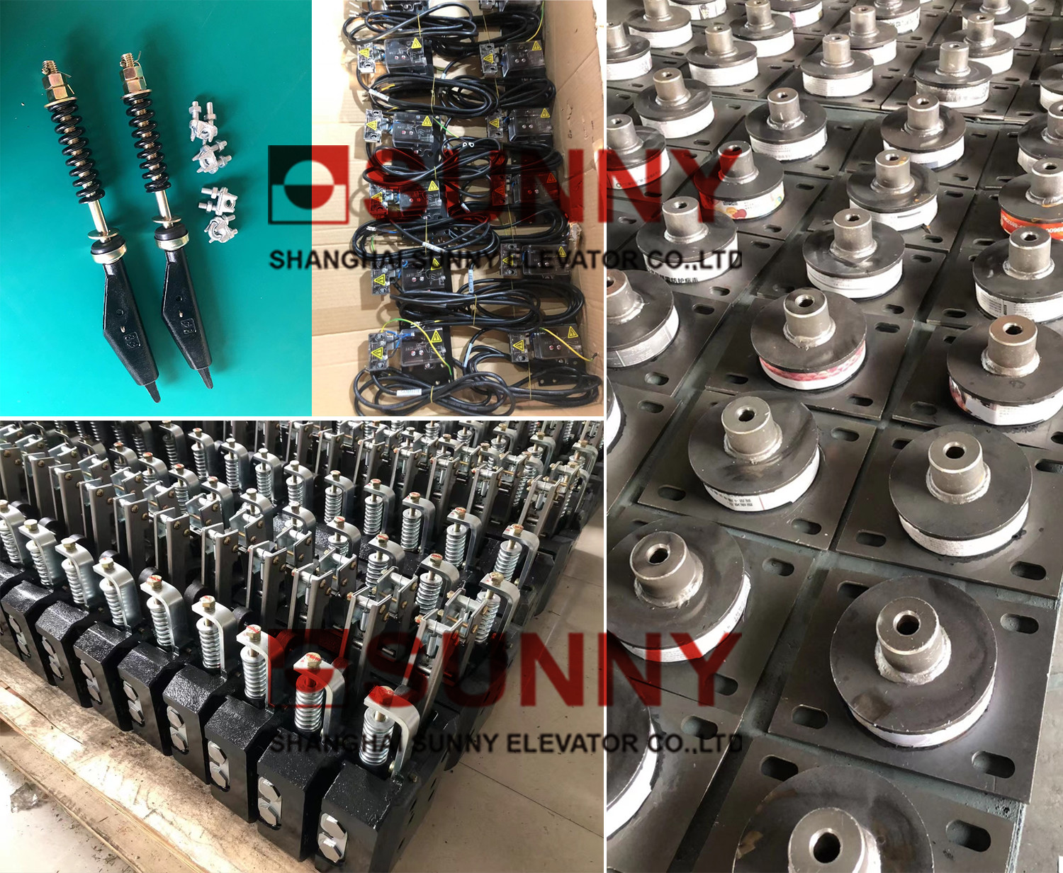 16mm / 19mm Elevator Safety Spare Parts Progressive Gear Brake Device