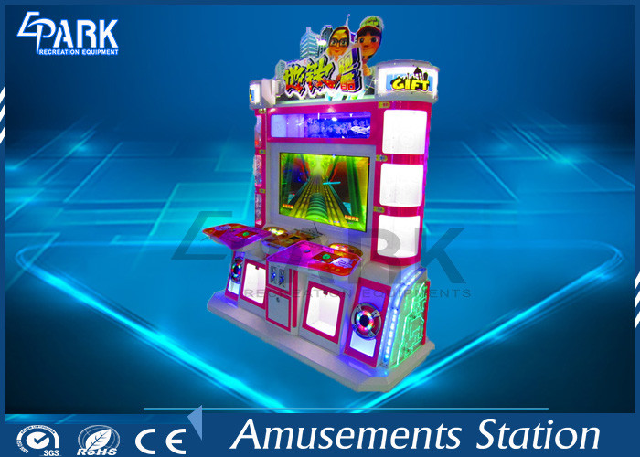 42 Inch Screen Amusement Game Machines Subway Parkour Racing Competition