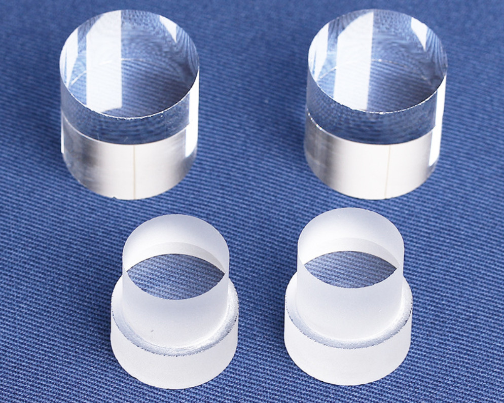 HR Coating Quartz Borosilicate Glass Sheet Light Guide Rod