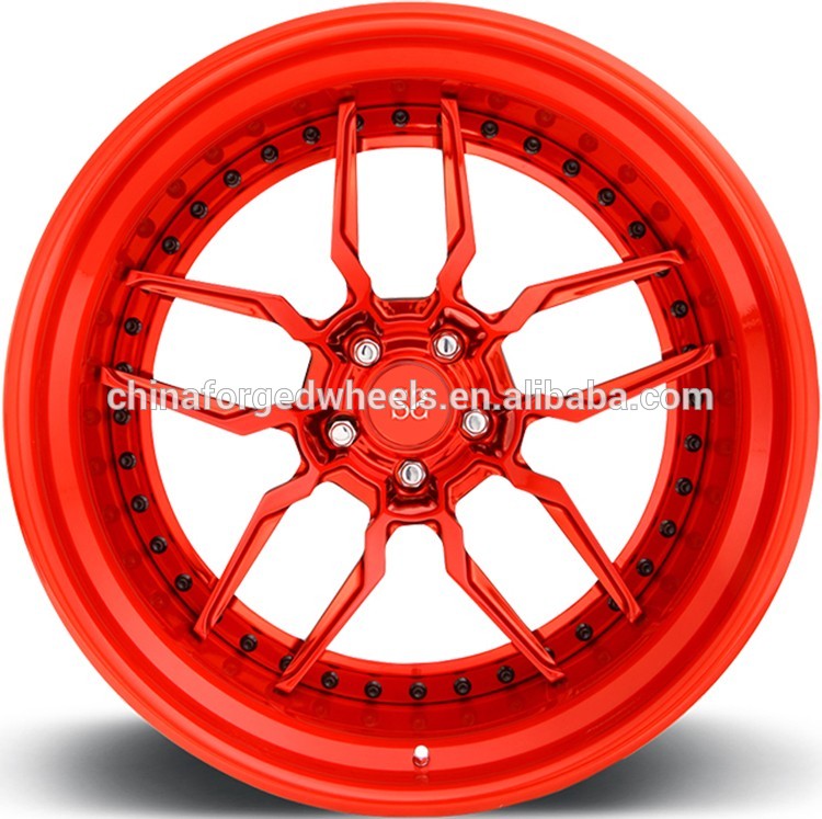20inch Rims Polish Customized 2-PC Forged Alloy Rims For GTR / Rim 20" Forged Wheels China Rims