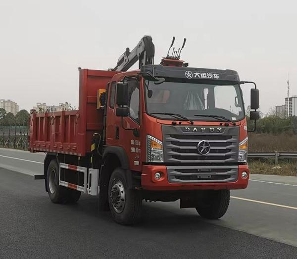 Dayun four-wheel drive off-road grab cargo transporter 3 persons diesel 6×4