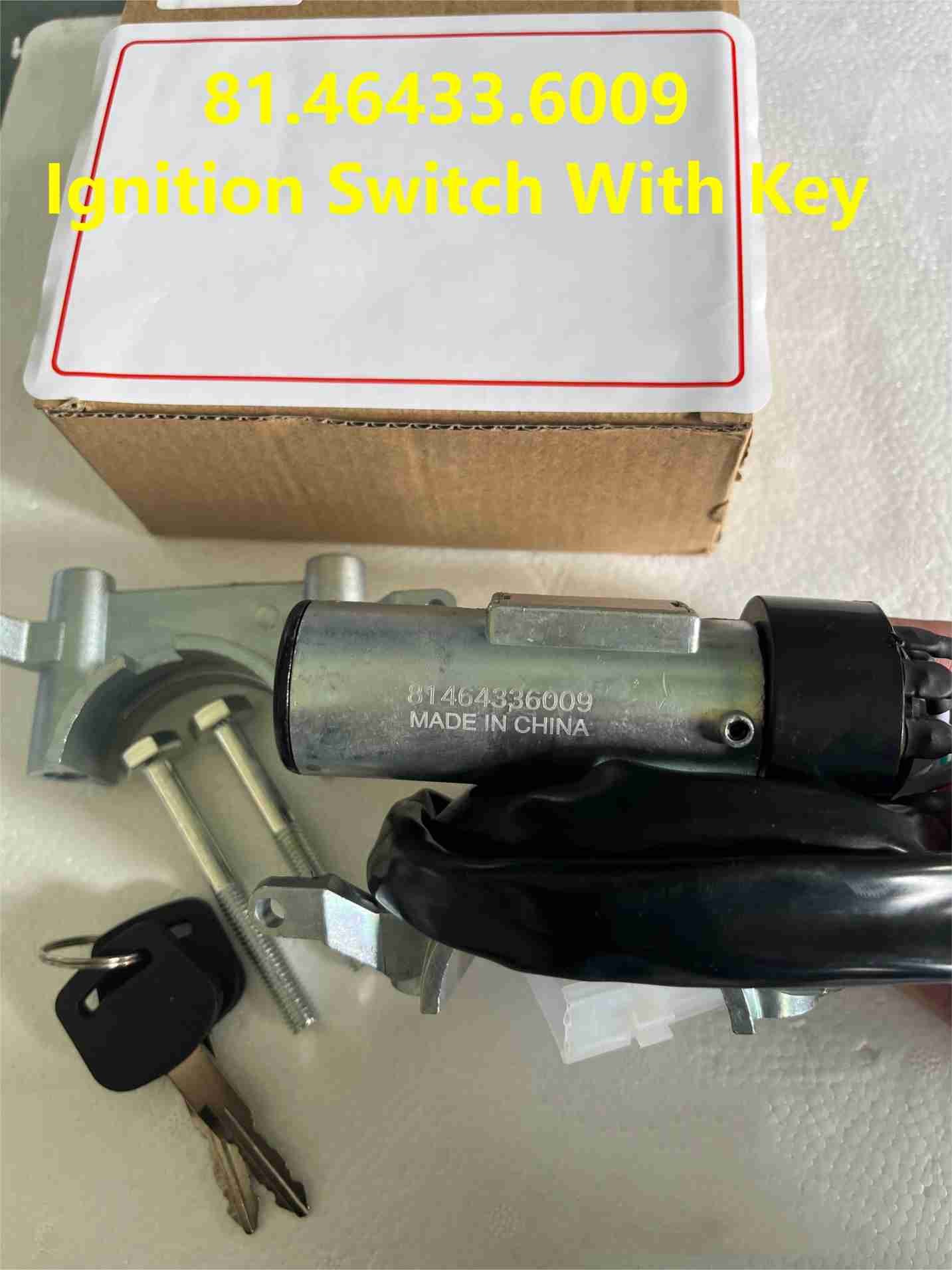 81.46433.6009 Ignition Switch With Key Shacman Truck Parts