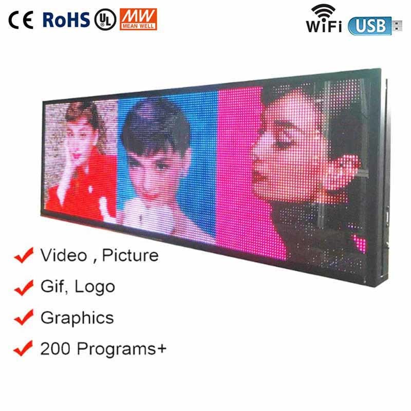 Indoor P5 LED Led Sign Panels SMD3535 Car Led Display Message Board Full Color