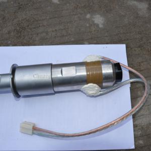 1500w Hand Gloves Making Machine Transducer 20Khz thermoplasticity material