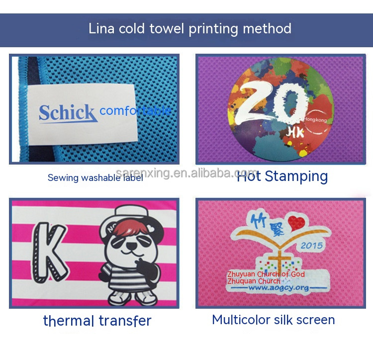 Soft and Breathable Cooling Towels for Sports 100% Cotton Fabric Microfiber Yoga Towel