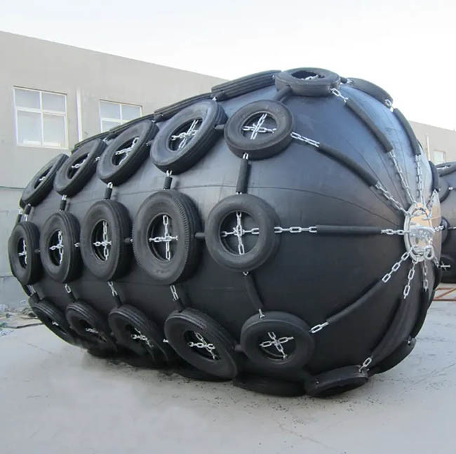 Marine Dock 80Kpa Yokohama Pneumatic Rubber Fender Bumpers Boat