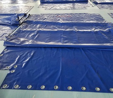 1000D*1000D Yarn Count Plain Style Custom Size 650gsm 900gsm 8m per 10m Pond PVC Covered Tarpaulin for Truck and Trailer