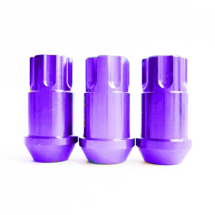 Lightweight M12 Wheel Lug Nuts Aluminum For Car Modification