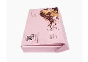  Custom Corrugated Paper Mailer Boxes Shipping Packaging For Hair Extension Wigs Manufactures