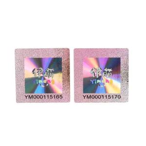 Security Packaging Hologram Sticker Package Holographic Tamper Evident Labels