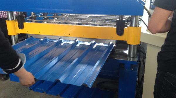 18-20 Stations Metal Roofing Roll Forming Machine with Cutting Tolerance ±2mm