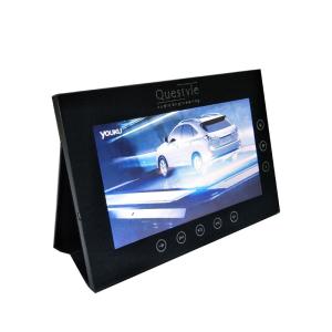 10 inch LCD screen push button activated video display,LCD video POP display