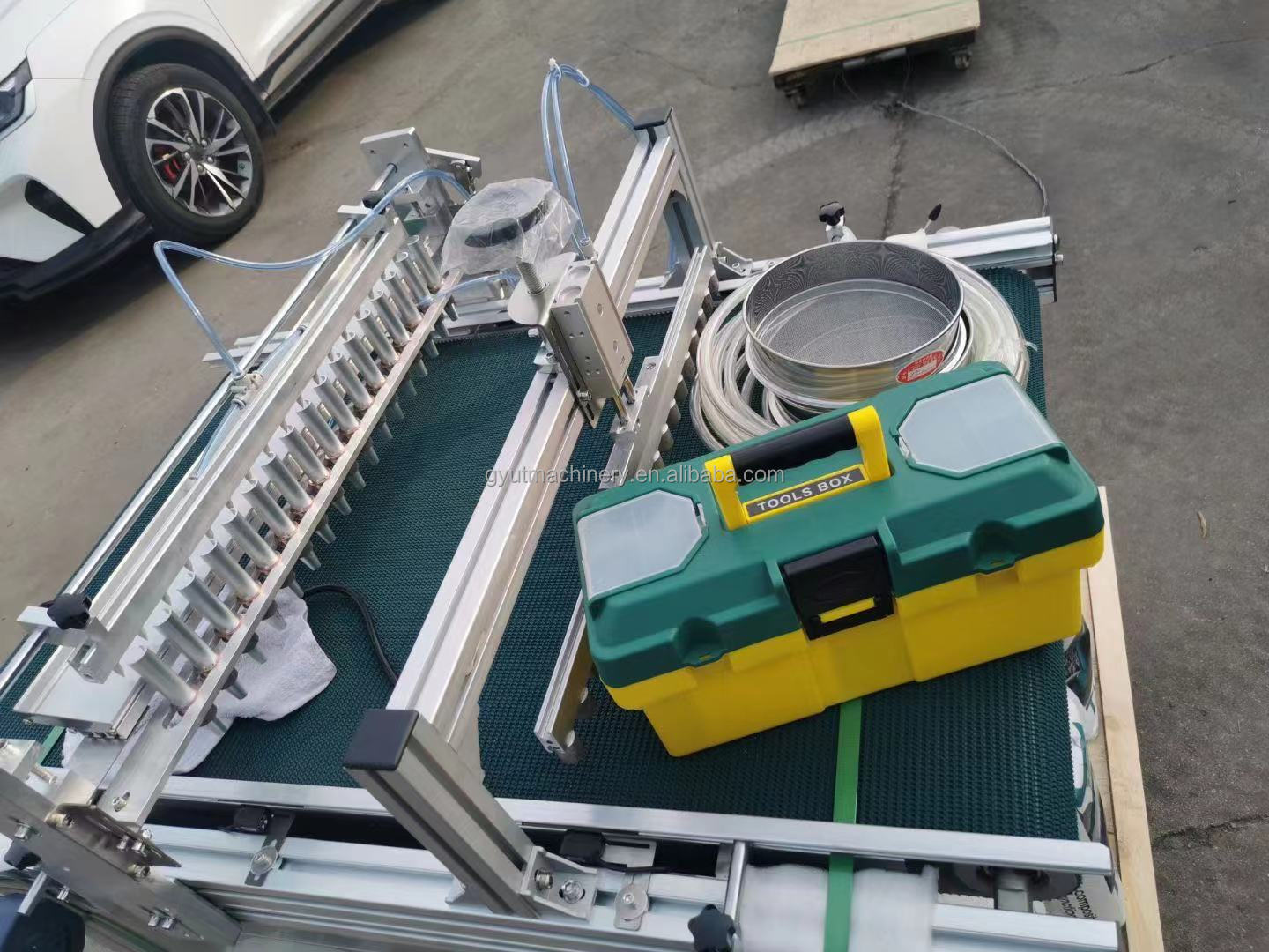 2023 Design Microgreens Seeder And Top Coater Machine For Garden Farm Seeding Machine