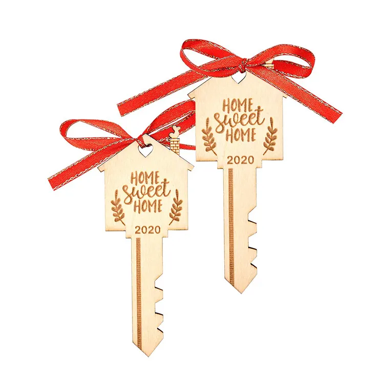Creative DIY Wood Crafts Gift For Christmas Wood Tags Embellishments Wedding Event Party House Warming Gifts Home Decoration