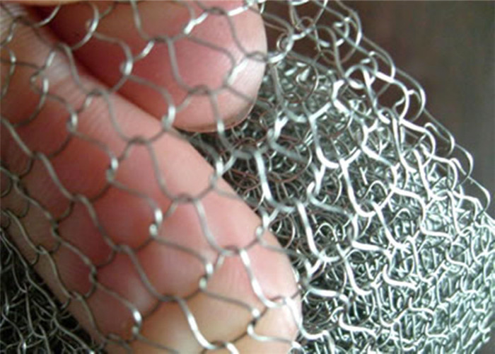 25.4mm RFI / EMI Shielding Tape Monel Knitted Wire Mesh Tubing