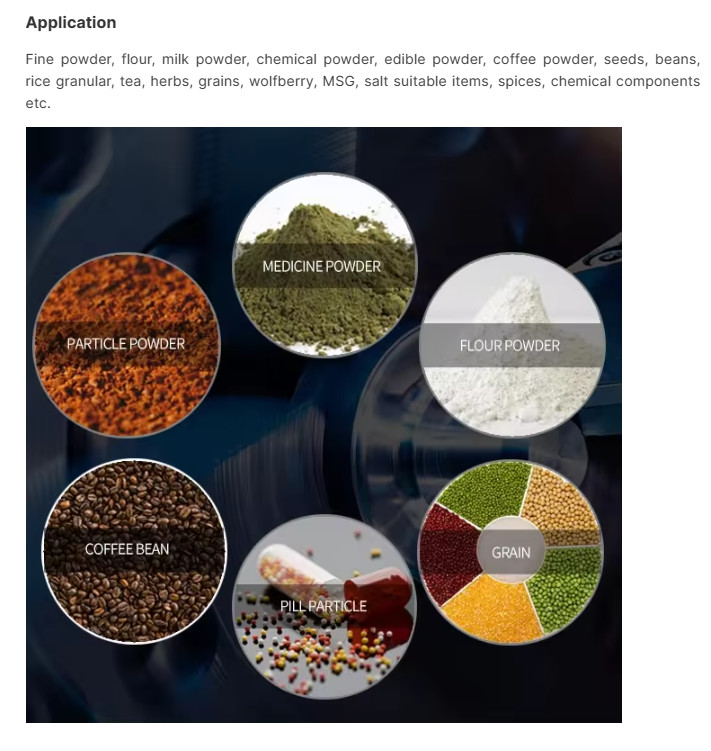 Professional 200W Coffee Bean And Powder Filling Machine