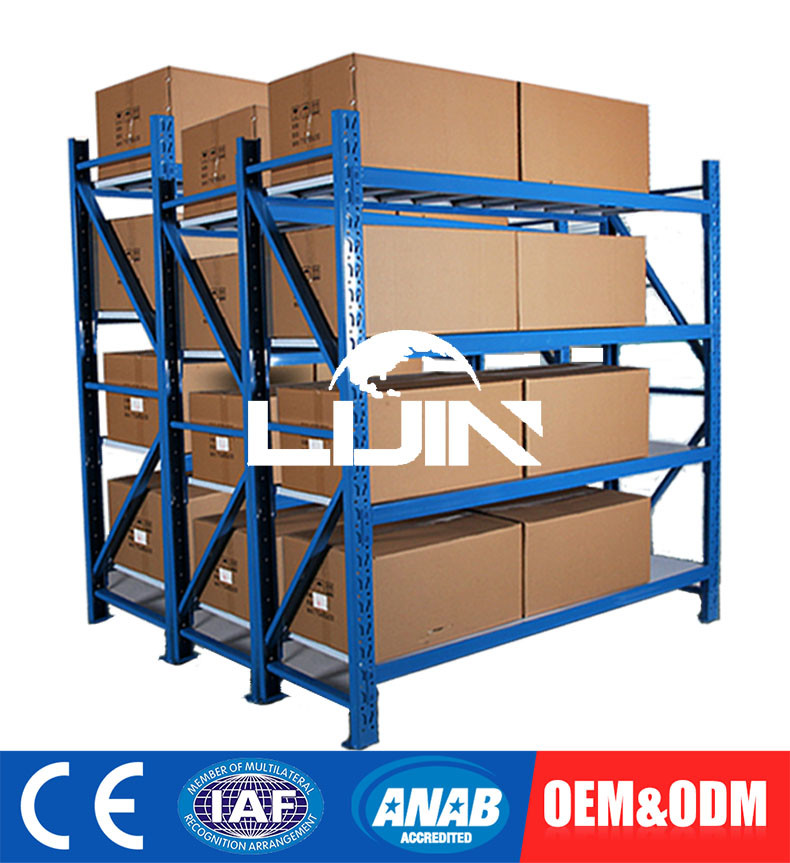 Anti Corrosion Garage Or Industrial Storage Rack , Logistics Industry Warehouse Shelf System