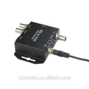 3G-SDI To VGA Converter Video To IP Converter With Splitter 7.5V-15V