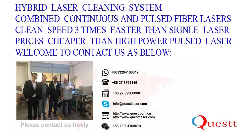 200w 1000w Hybrid Laser Cleaning System High Efficiency Smooth Surface