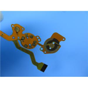 Dual Layer Flexible Printed Circuit PCB (FPC) Built on Polyimide With Stiffener