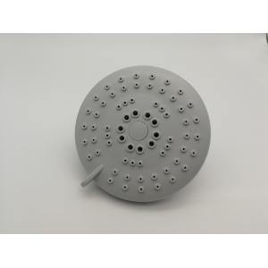 China ABS plastic material 4inch round chrome plating top shower rain shower self-cleaning function on sale