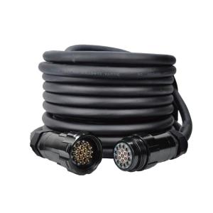 China Custom 19-Pin Socapex Stage Lighting Extension Cable Copper Wire Connector Cord with SOCAPEX Processing for Power Application on sale