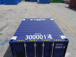 10ft Offshore Container Shipping Transportation Corten Steel Customized Color
