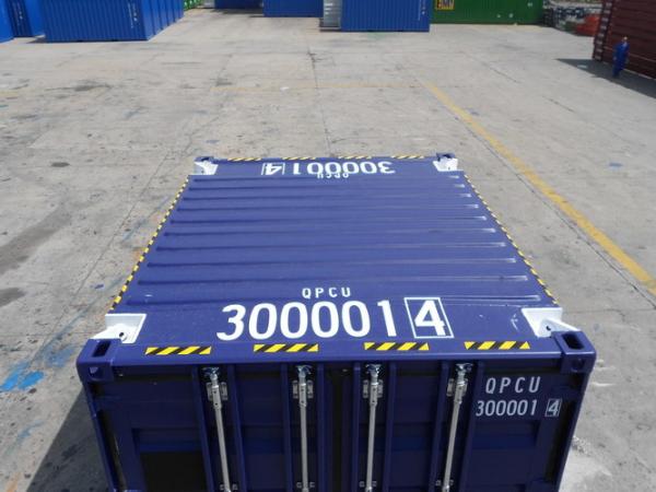 Quality 10ft Offshore Container Shipping Transportation Corten Steel Customized Color for sale