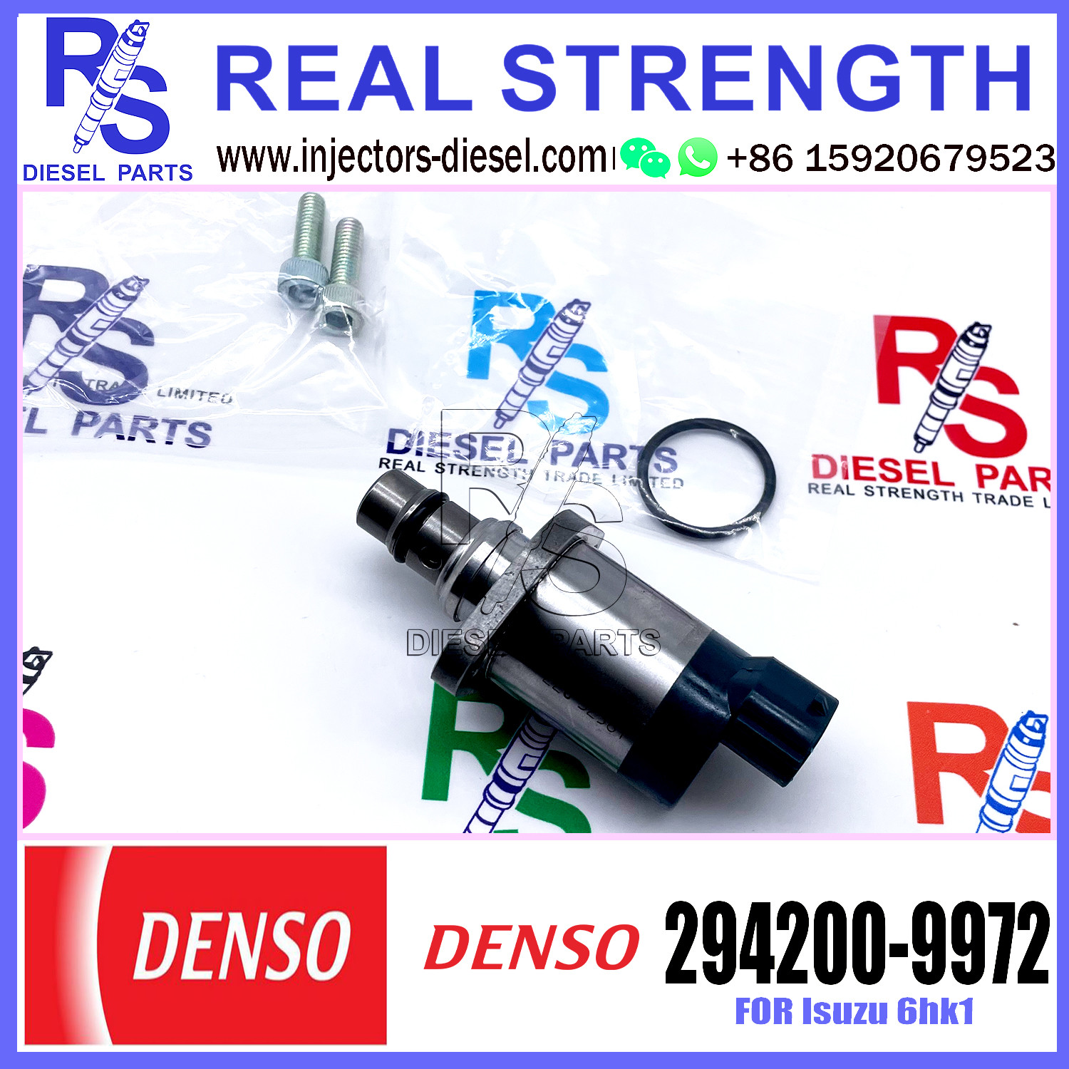 DENSO Suction Control Valve 294200-9972 for Isuzu 6hk1
