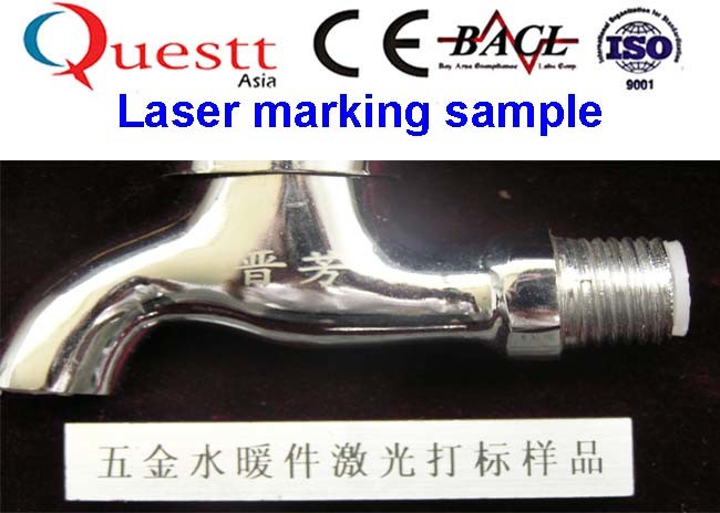 Metal Fiber Laser Marking Machine For SS Iron Aluminum Printing 20W