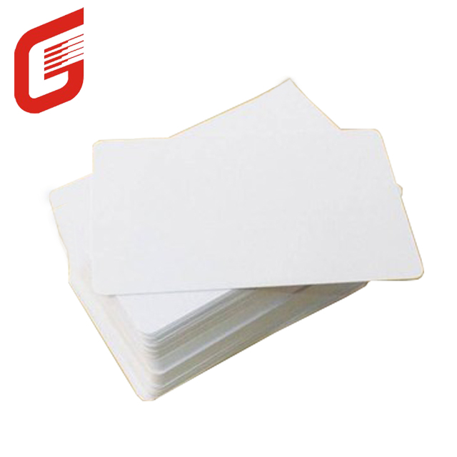 Customized CR80 Plastic Blank PVC Card Printer Supplies for Business Name Smart Card
