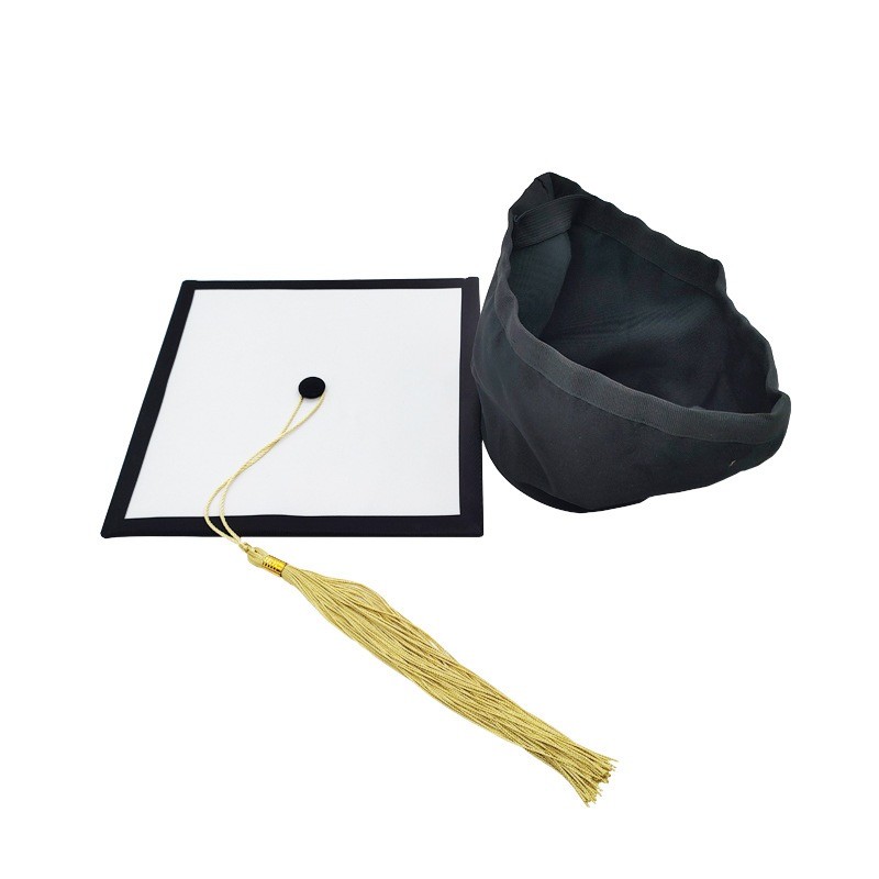 Printable Sublimation Graduation Cap Blanks For DIY Printing Sublimation Academic Mortarboard