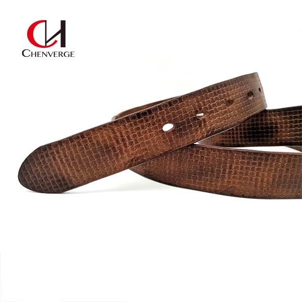 ODM Women's Genuine Leather Belt Multicolor With Needle Buckle