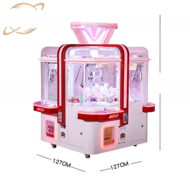 Dreamland new coin operated arcade claw machine catch crane toy boutique game machine for sale