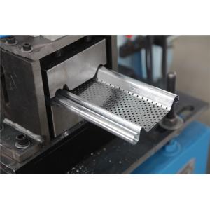  0.5-1.2MM Shutter Roll Forming Machine with Continuity punch Punching 56mm Shaft Manufactures