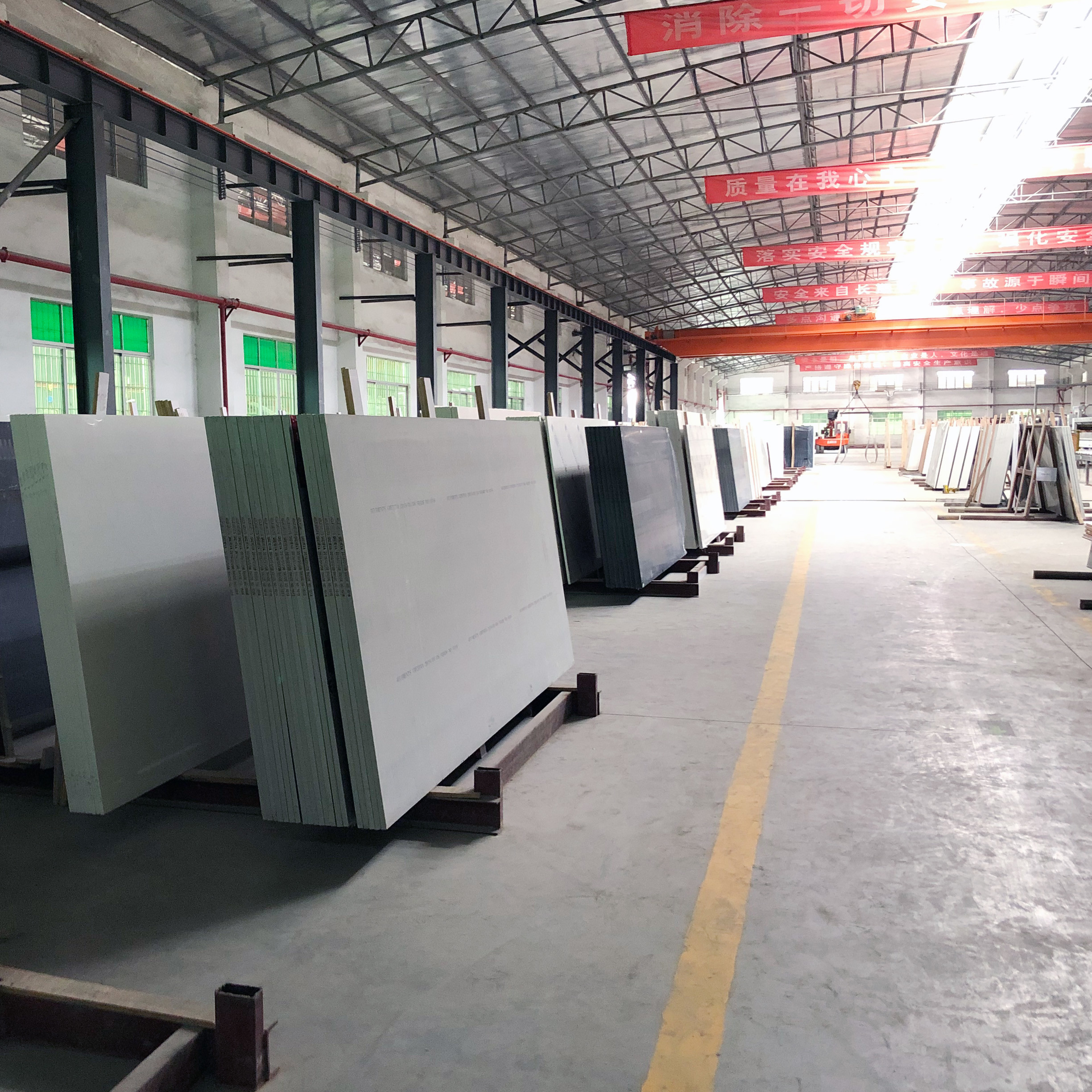 3000*1400 *25MM Artificial Kitchen Countertop Table Top Surface Quartz